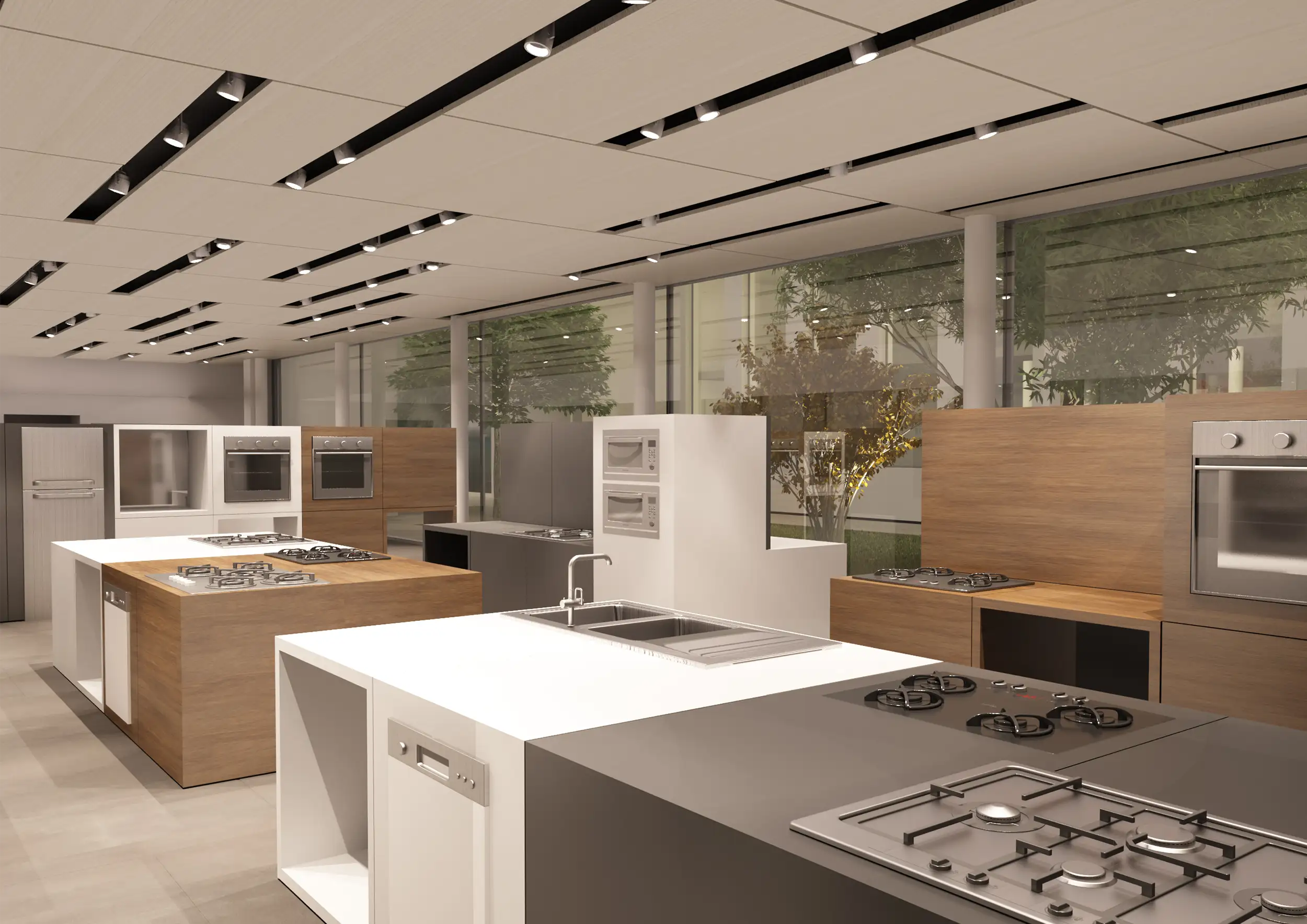 Progetto Showroom Hotpoint Ariston