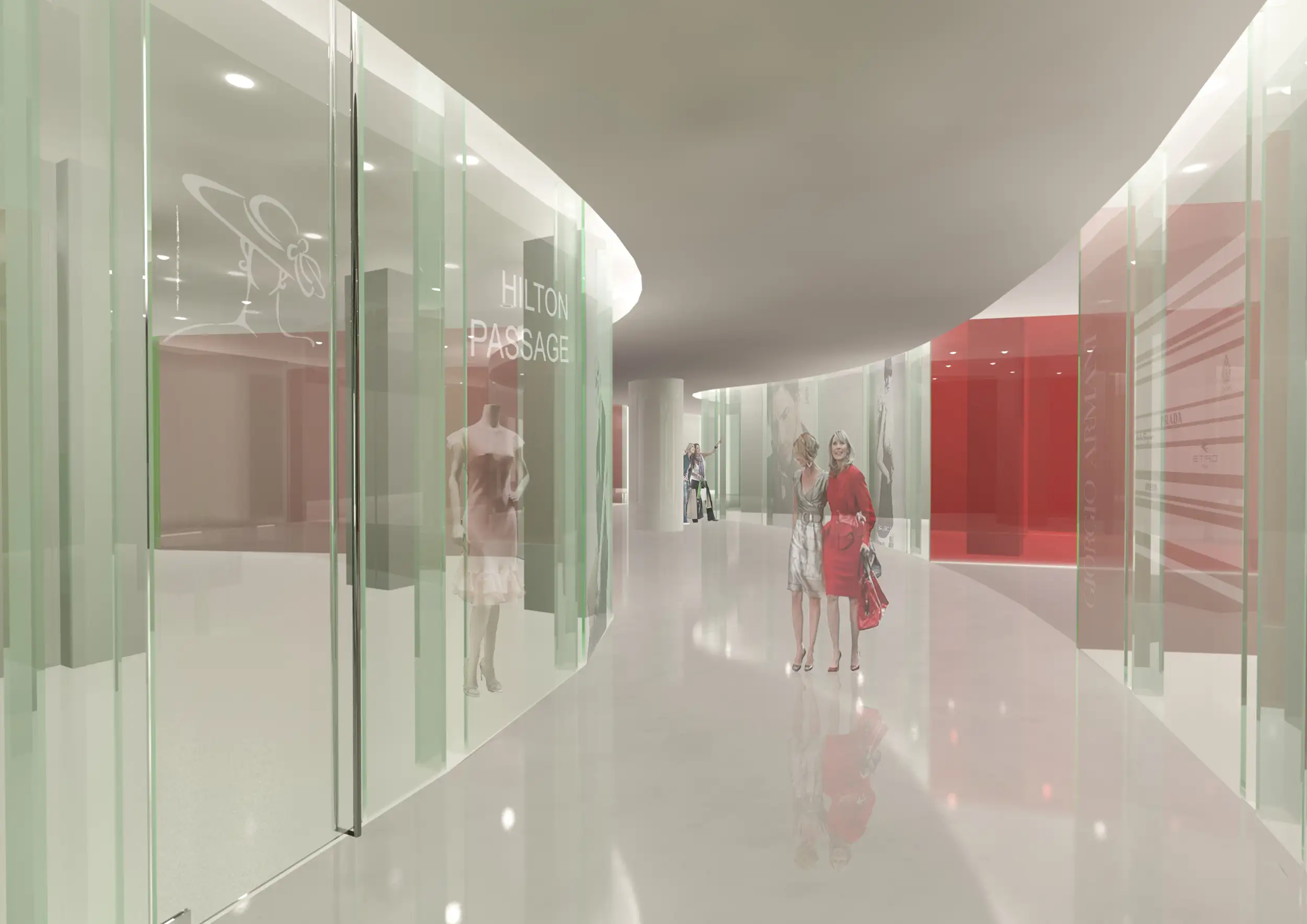 Concorso per riqualificazione Galleria Urbana RZB Vienna (Austria)