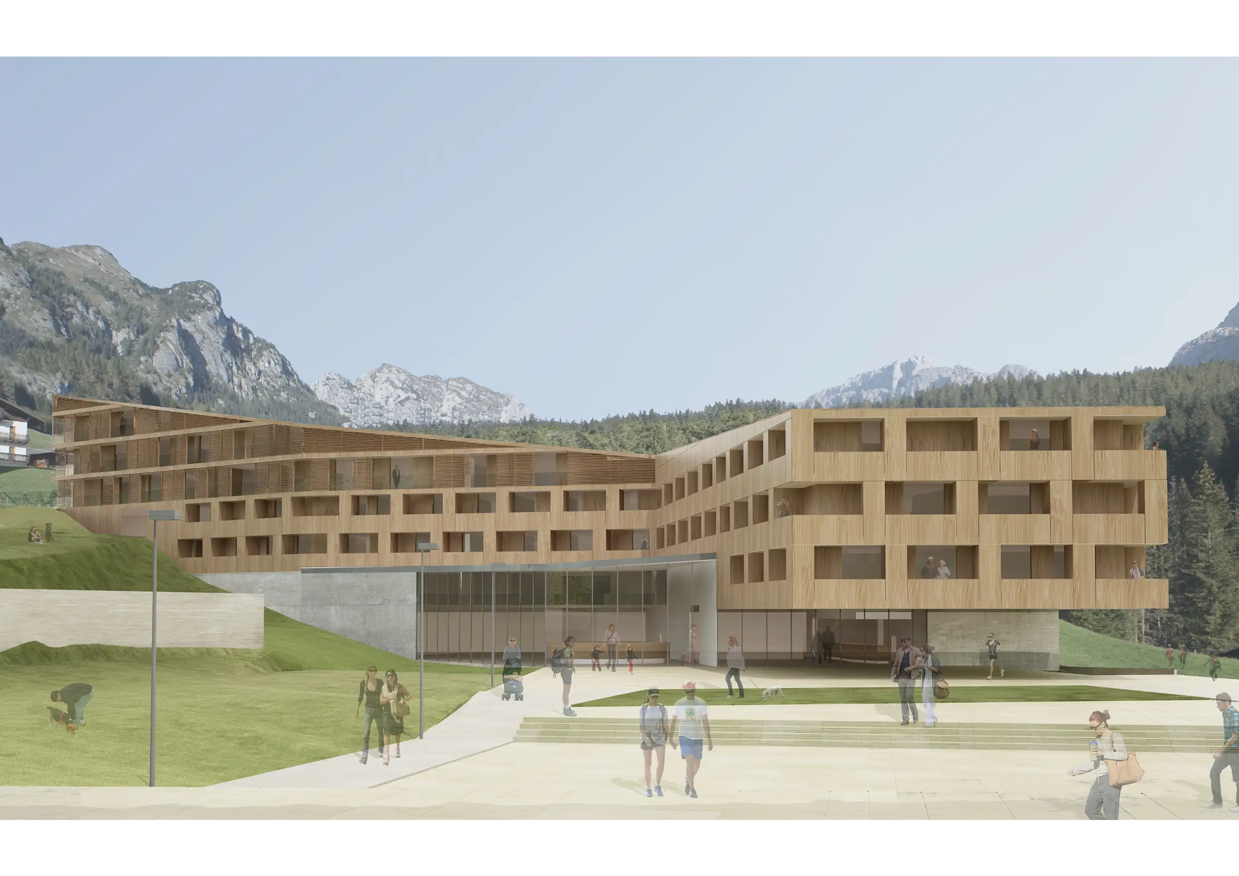 Concorso internazionale a inviti – Risistemazione area sportiva Sappada (UD)