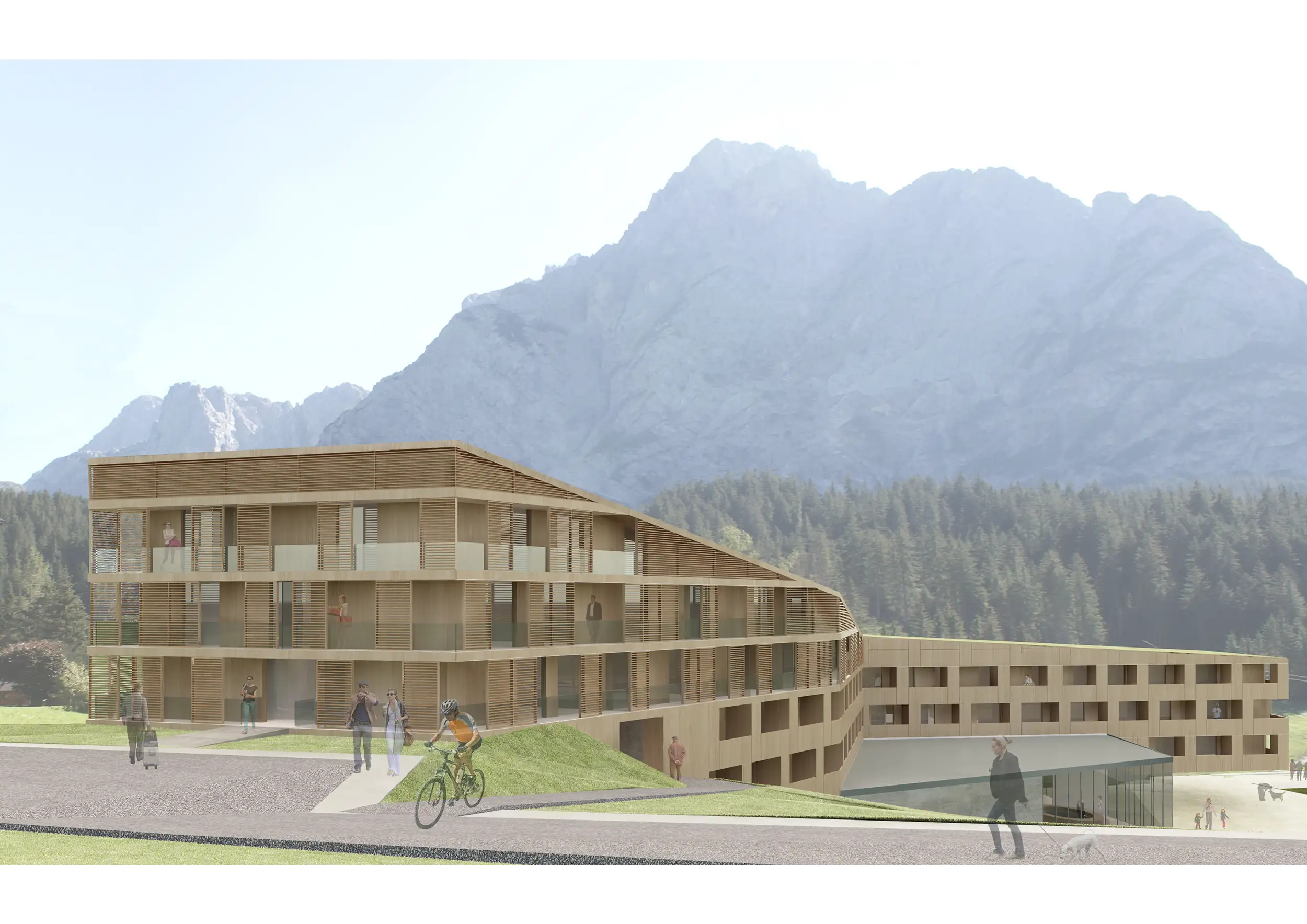 Concorso internazionale a inviti – Risistemazione area sportiva Sappada (UD)