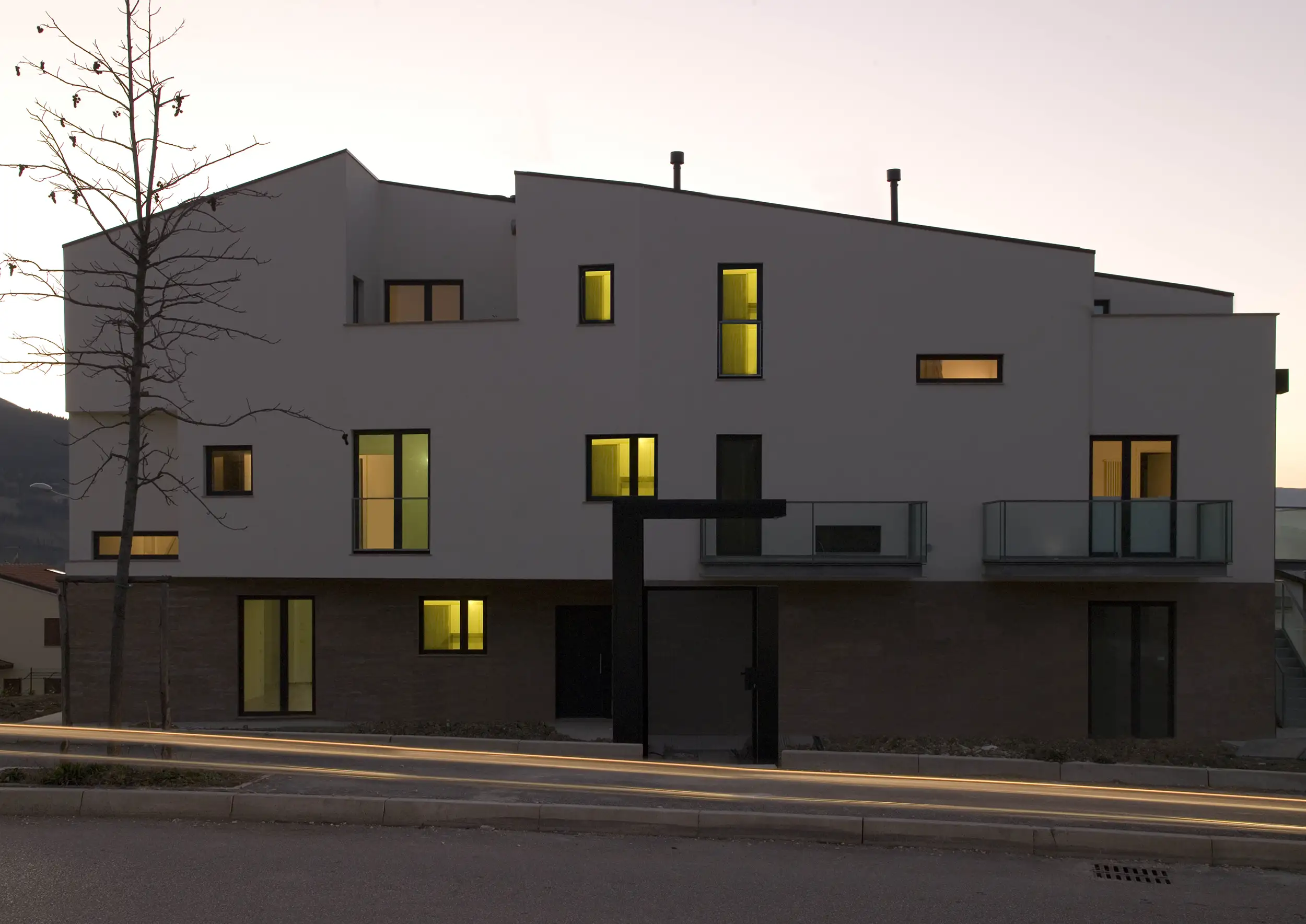Edificio residenziale in via Saragat a Fabriano