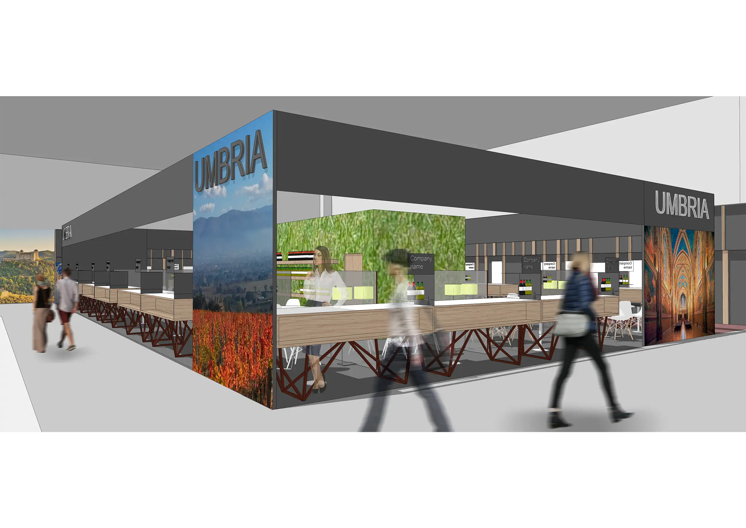 Progetto Stand Umbria – Vinitaly